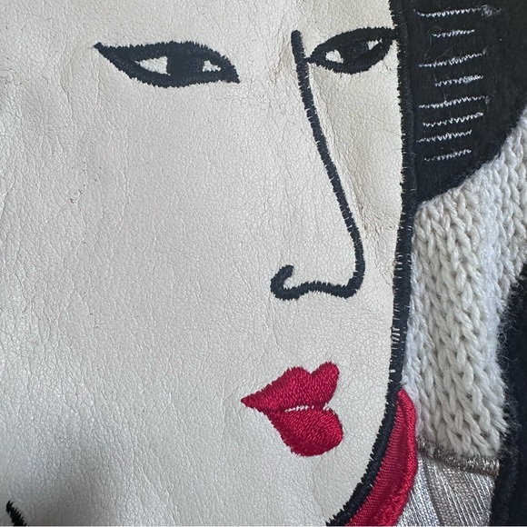 Vintage Bonnie Boerer & Company Geisha Girls Knit Sweater Sz M - Picture 5 of 12